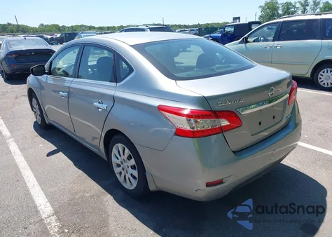 2013 Nissan Sentra S from USA, damaged, VIN 3N1AB7AP7DL756861
